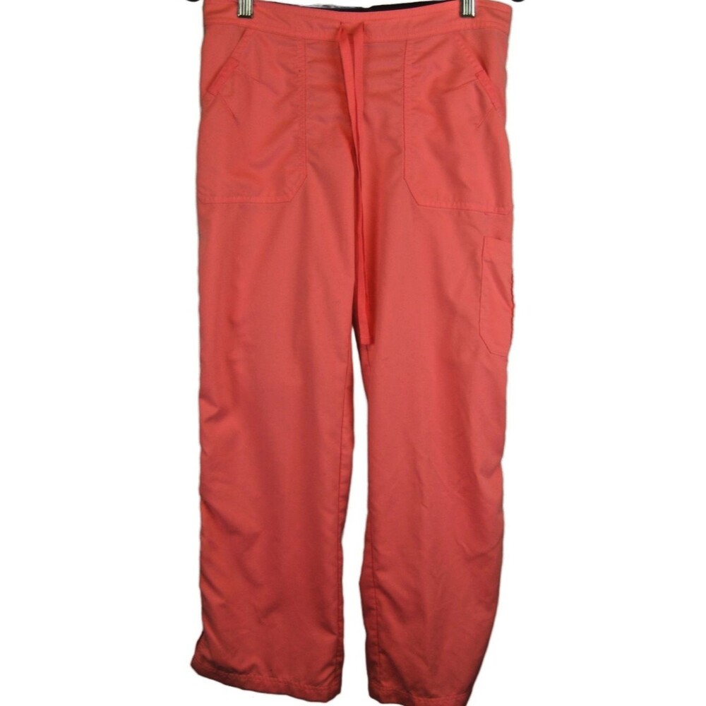 Womens Grey's Anatomy Pink Scrub Pants Bottoms sz S(30x29x8r)